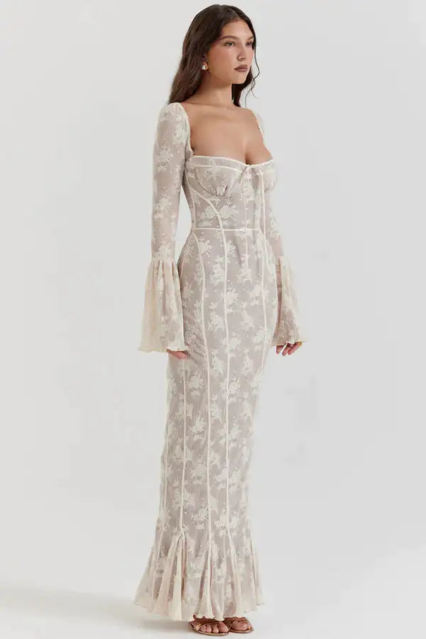 Sophisticated Brindille Dress Boasting Unique Design and Flattering Silhouette