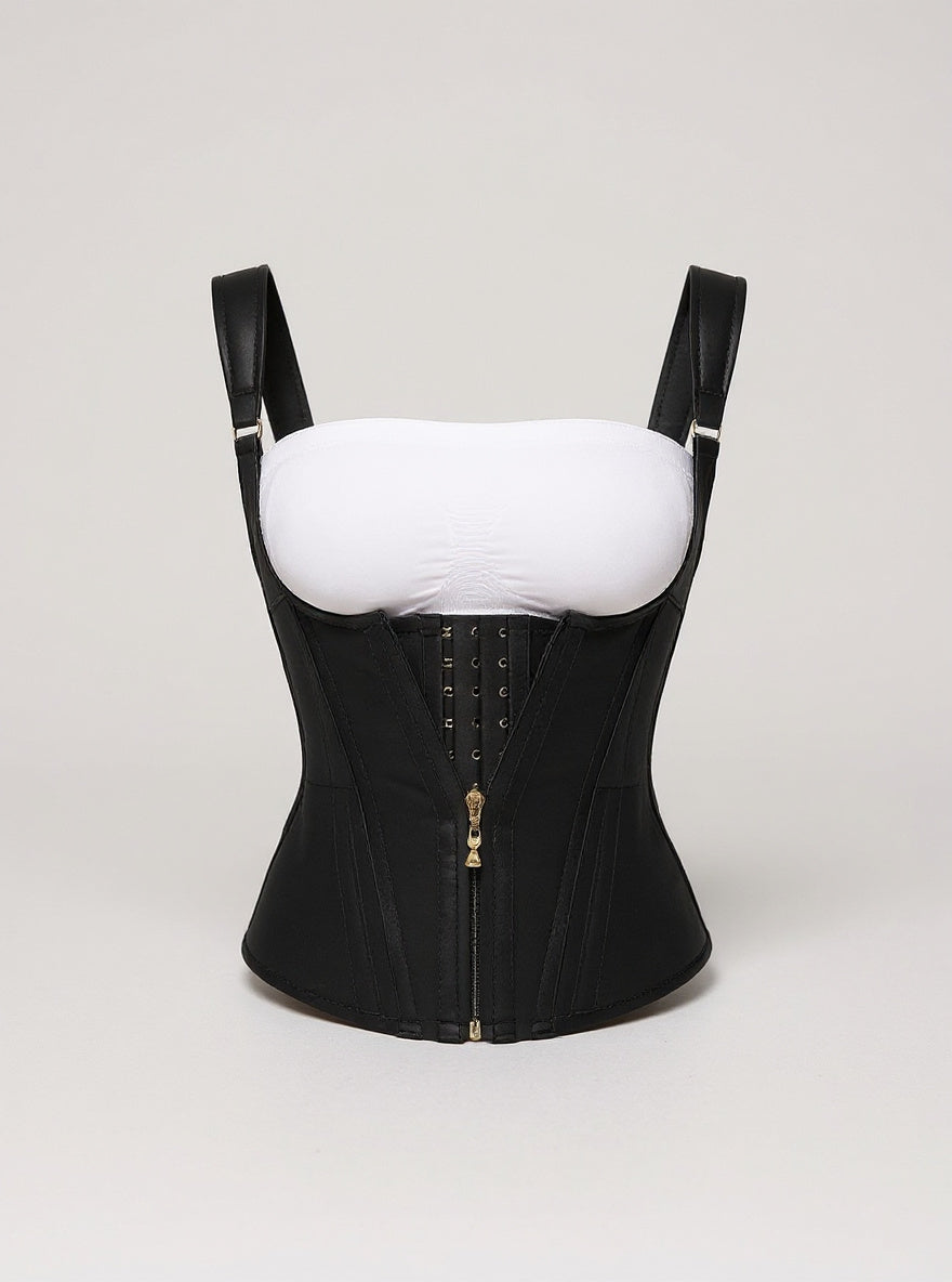 Zip-Front Waist Cincher, view 2