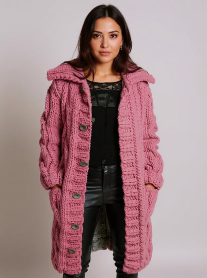 Heavyweight Knit Cardigan