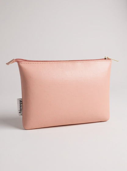 Faux Leather Cosmetic Pouch, view 3