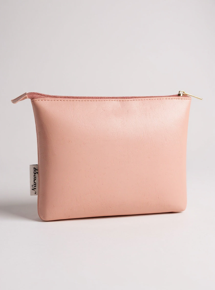 Faux Leather Cosmetic Pouch, view 2