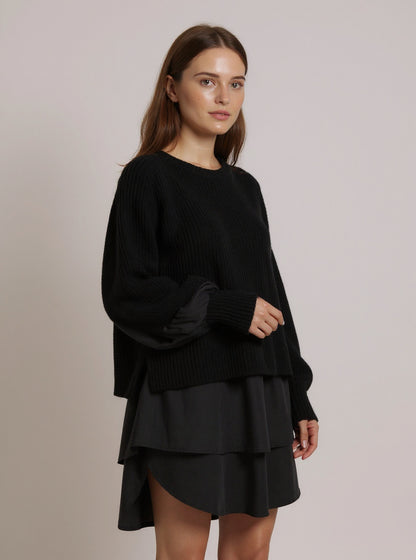 Layered Knit Sweater Set, view 2