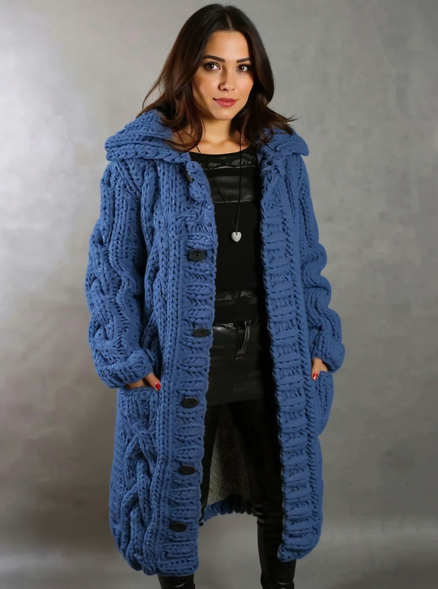 Heavyweight Knit Cardigan, view 2