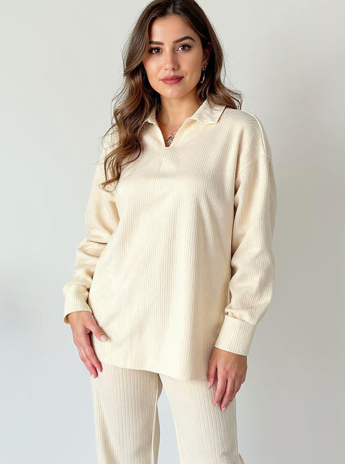Loose Knit Two-Piece Set