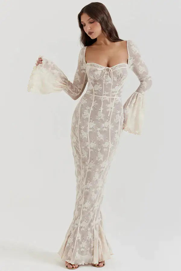 Sophisticated Brindille Dress Boasting Unique Design and Flattering Silhouette
