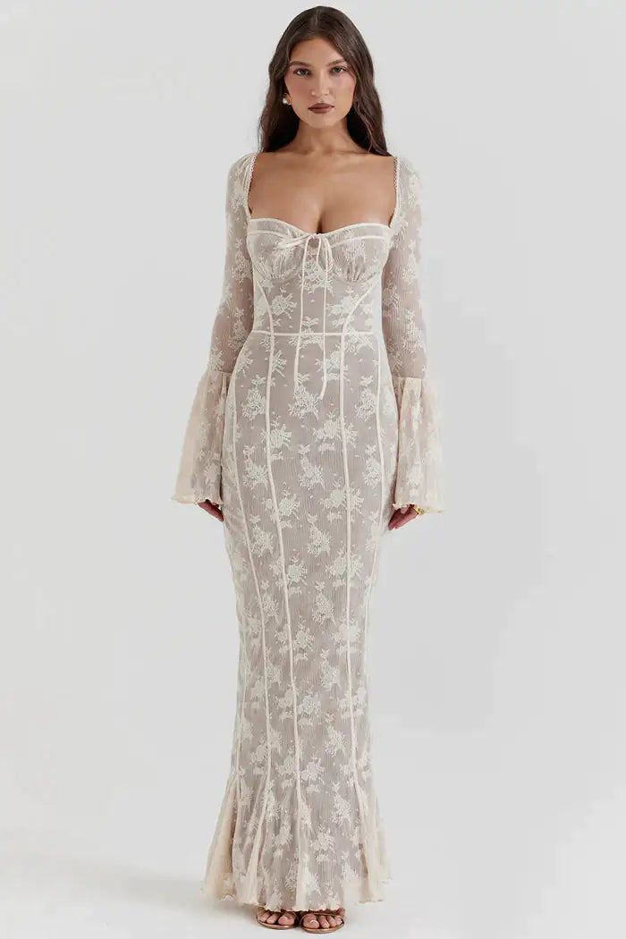 Sophisticated Brindille Dress Boasting Unique Design and Flattering Silhouette