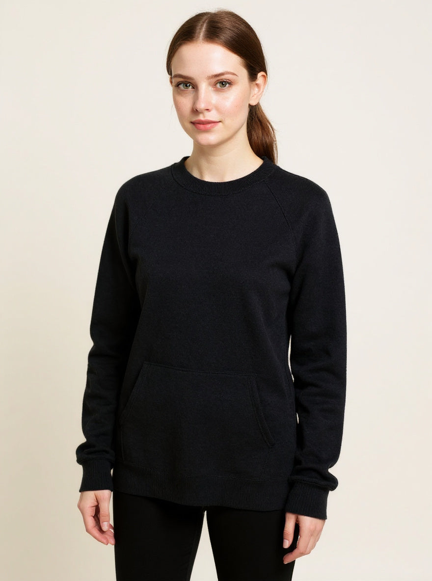 Hooded Knit Pullover, view 4