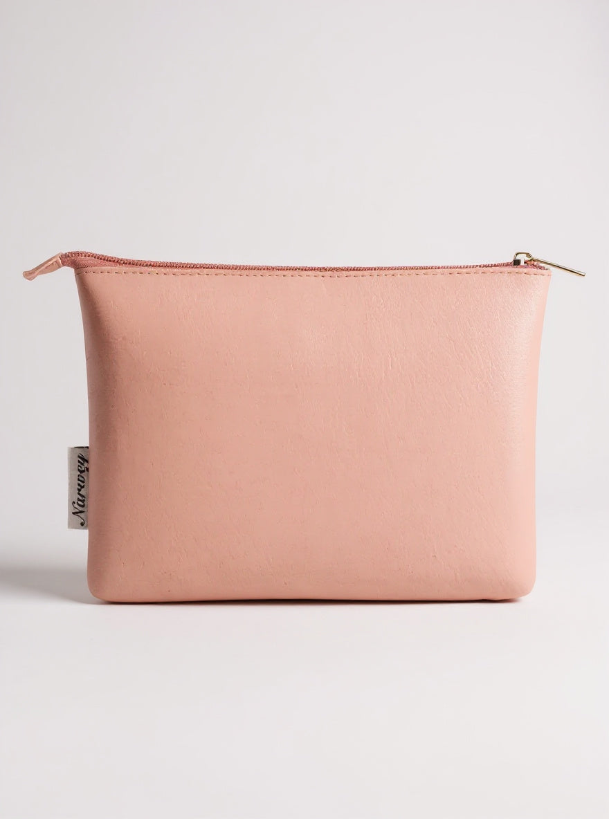 Faux Leather Cosmetic Pouch, view 4