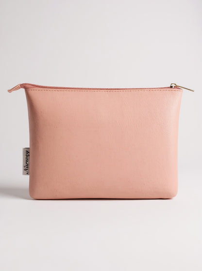 Faux Leather Cosmetic Pouch, view 4
