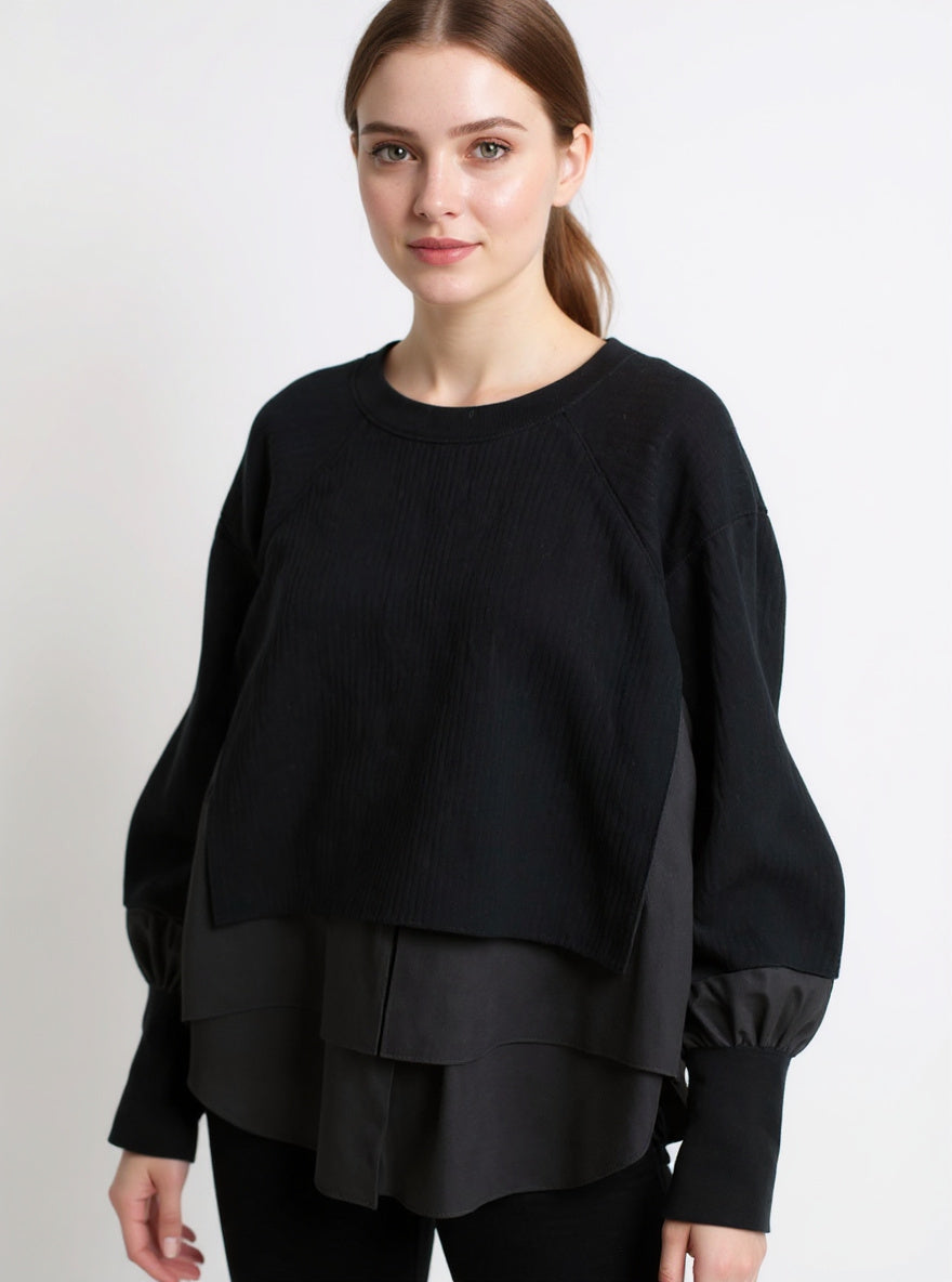 Layered Knit Sweater Set, view 4