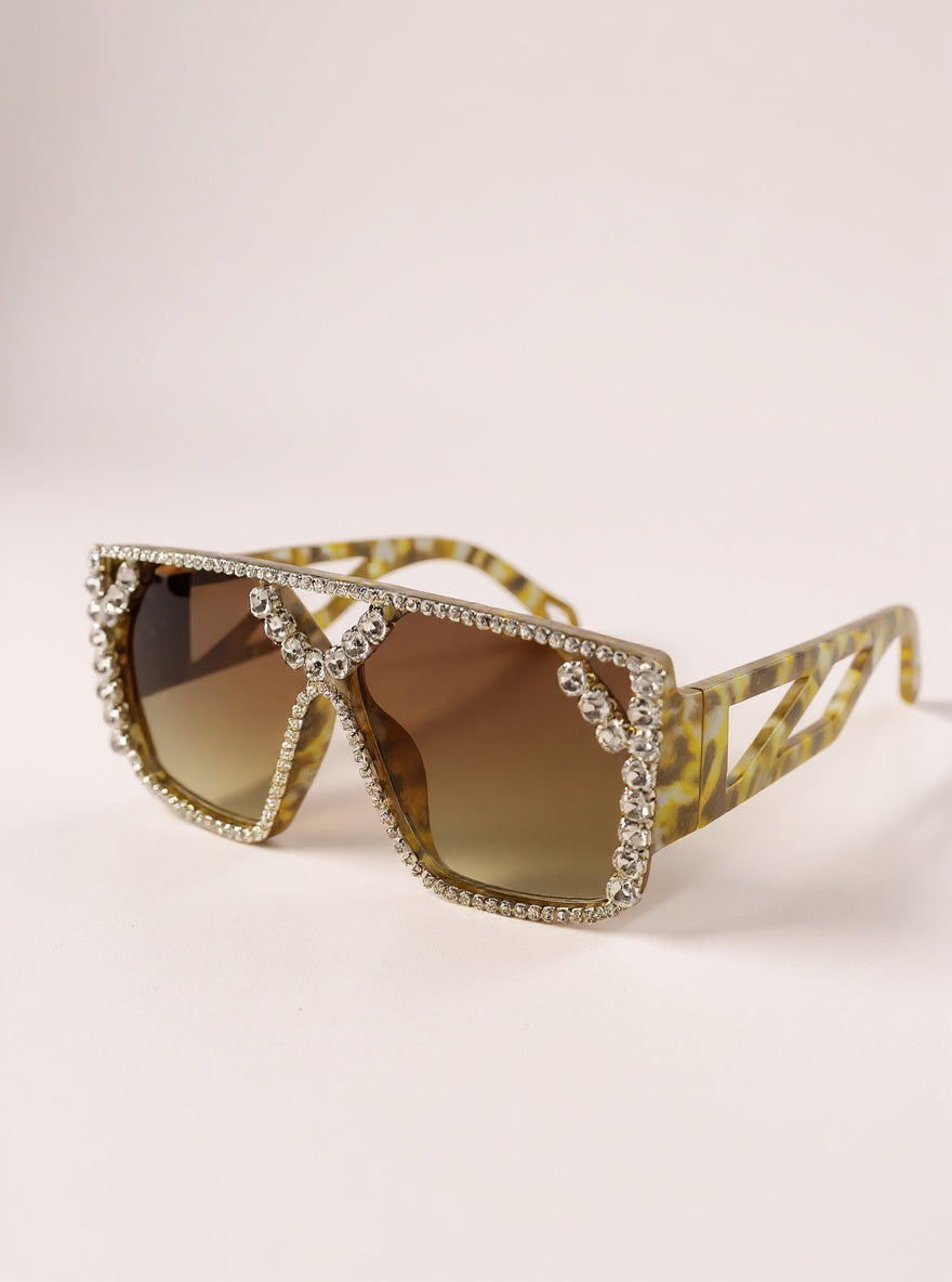 Oversized Square Sunglasses, view 2