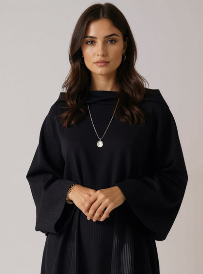 Lace-Up Knit Dress, view 2