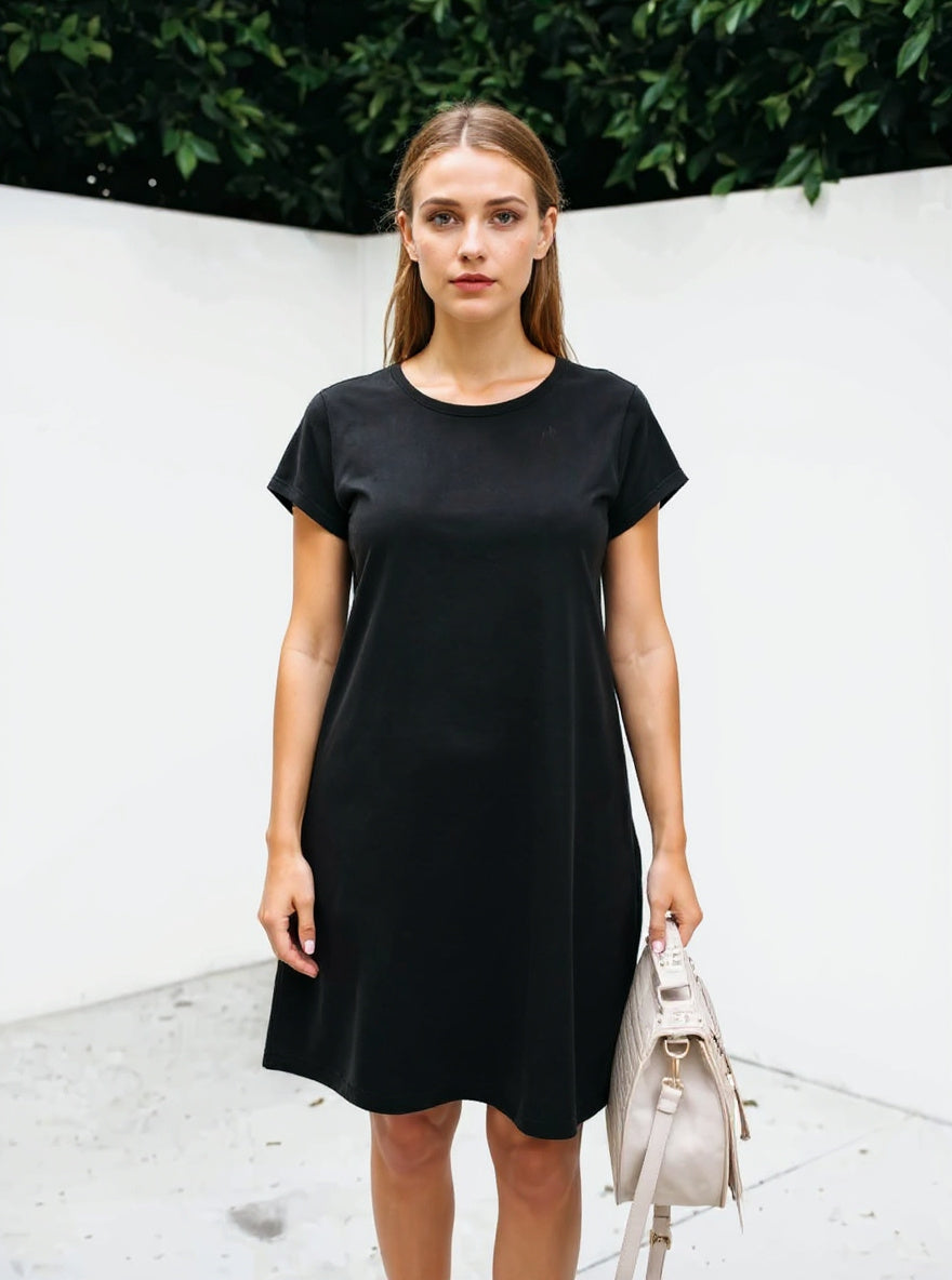 Pocket T-Shirt Dress, view 2